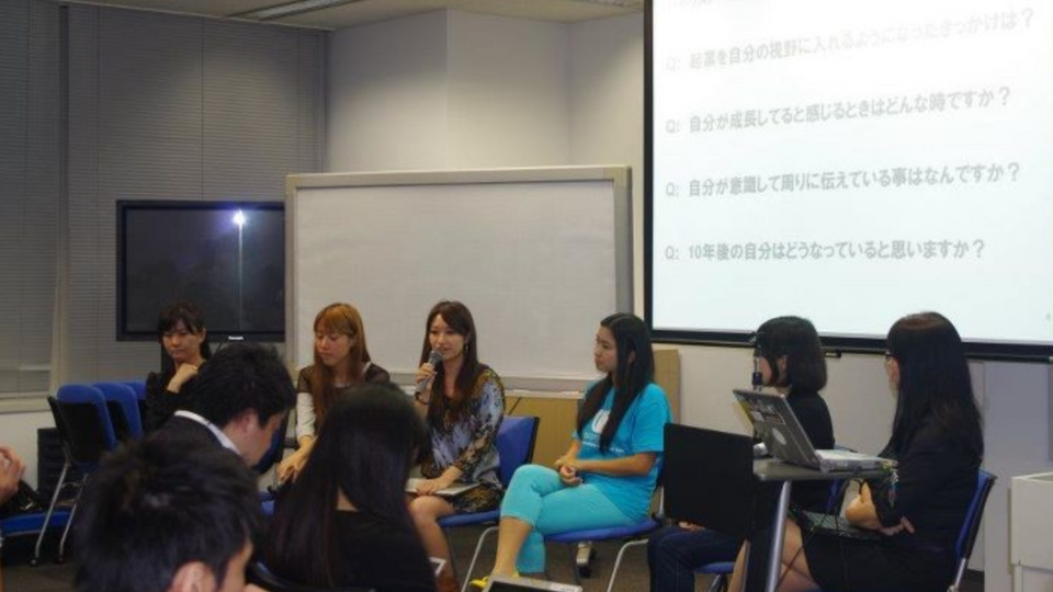 なでしこベンチャーサミットで講演