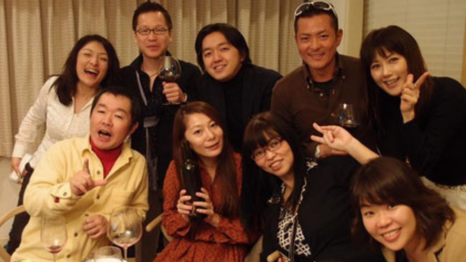 勝間和代さんのお宅で新年会