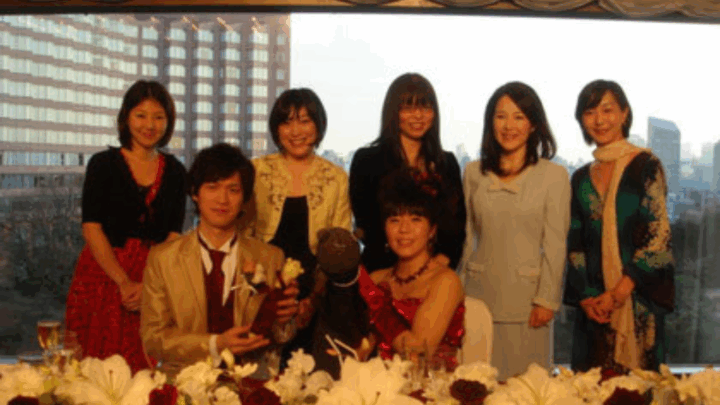 女性起業家の会の菊永さんの披露宴